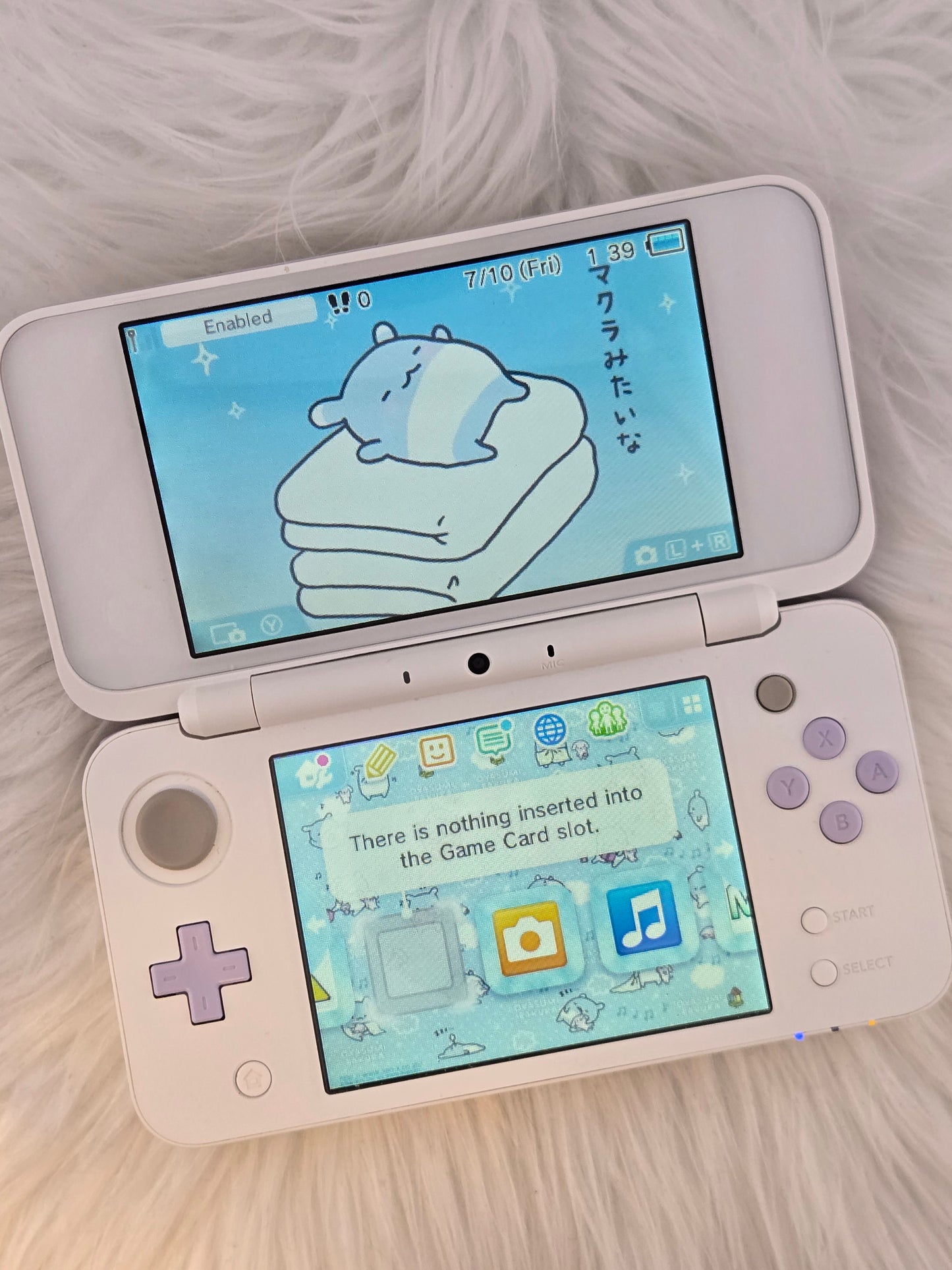 Lavender and White "New" Model 2DS XL