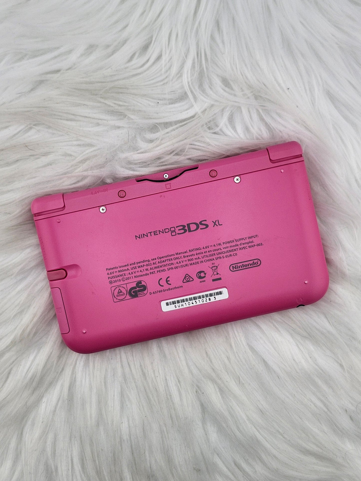 Nintendo 3DS XL rosa Princesa PAL
