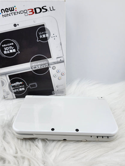 Disney Themed Pearl White "New" Model 3DS XL - Complete in Box