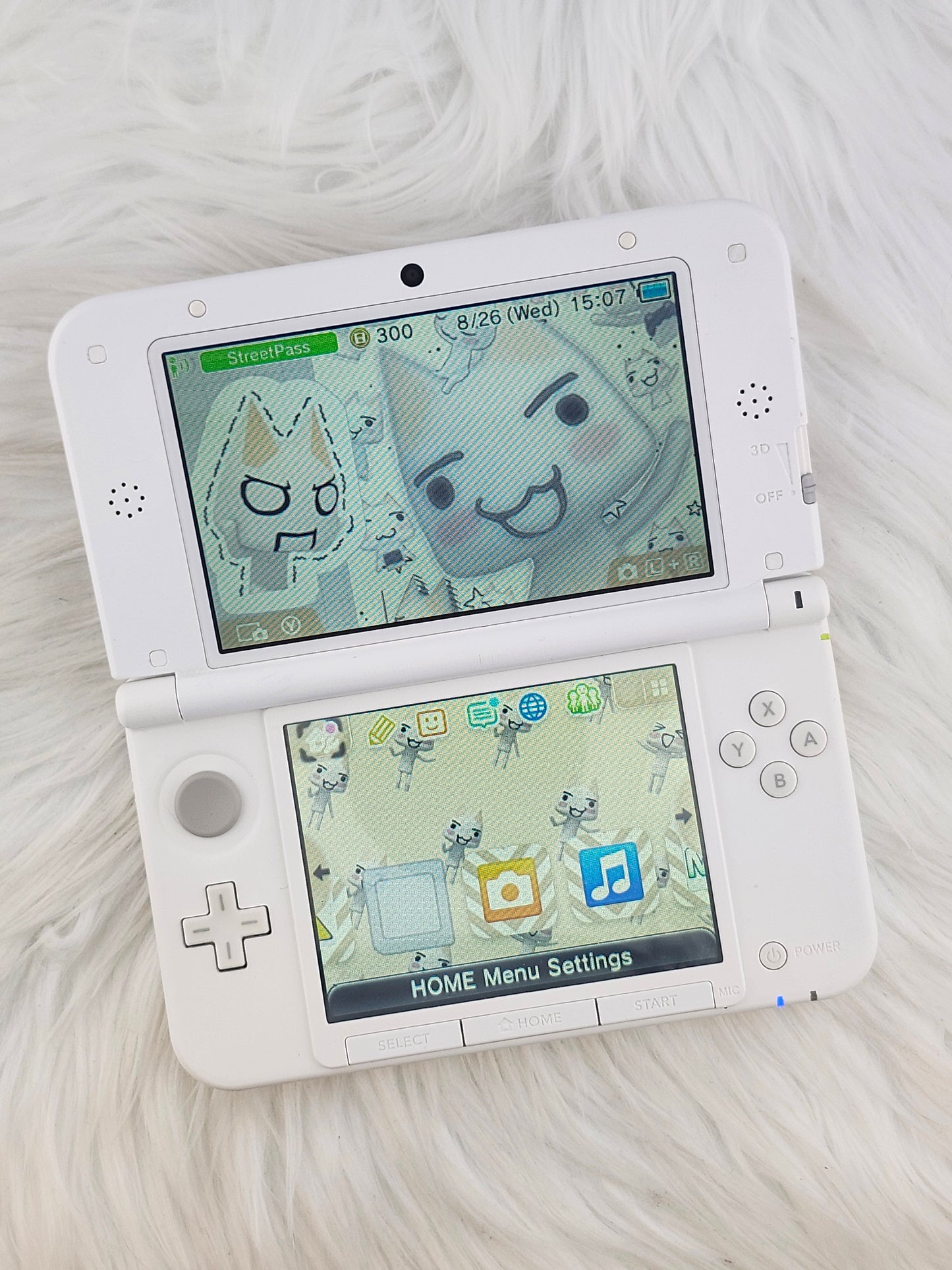 White 3DS XL