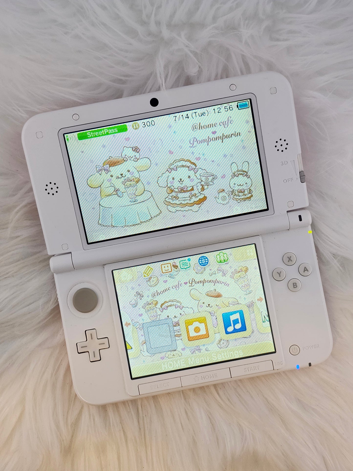 Pink and White 3DS XL