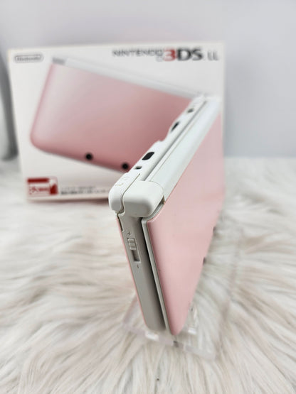 Pink and White 3DS XL - Almost Complete in Box