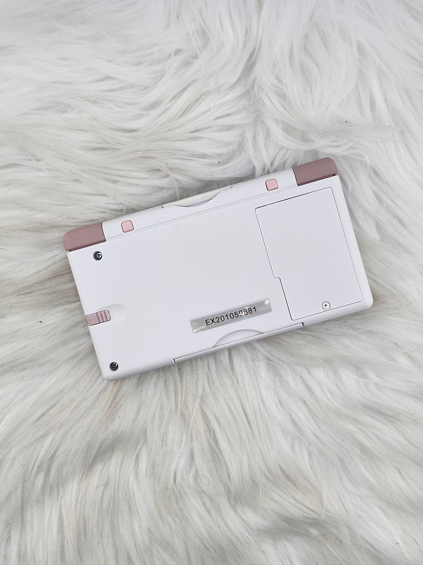 Custom Console: White and Pink DS Lite