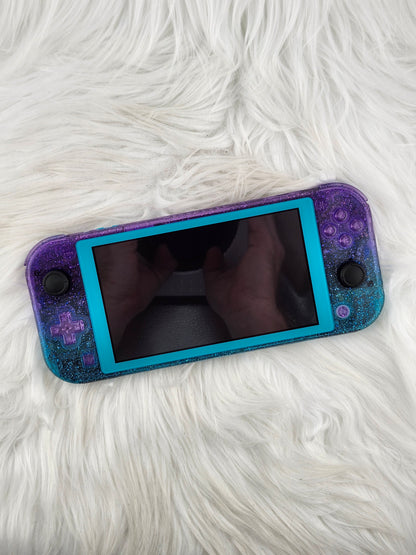 Custom Console: Glitter Gradient Galaxy Switch Lite