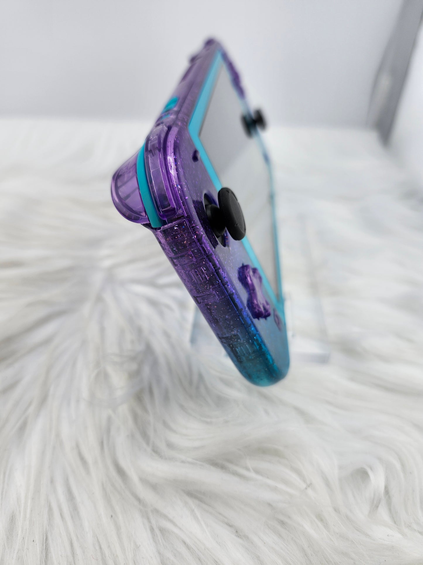 Custom Console: Glitter Gradient Galaxy Switch Lite