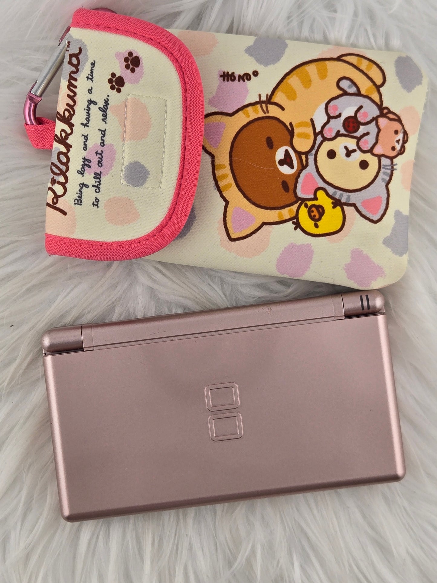 Consola DS Lite Rosa Metálico Little Twin Stars
