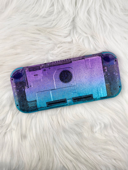 Custom Console: Glitter Gradient Galaxy Switch Lite
