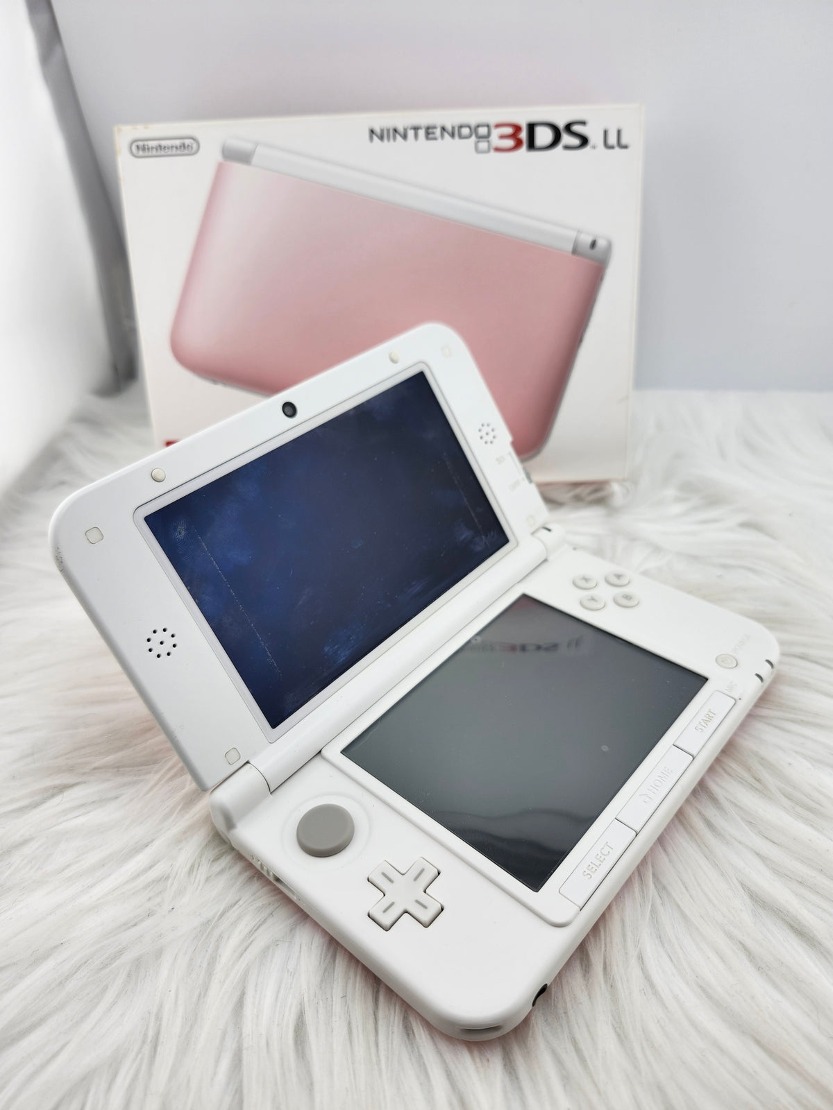 Pink and White 3DS XL - Almost Complete in Box